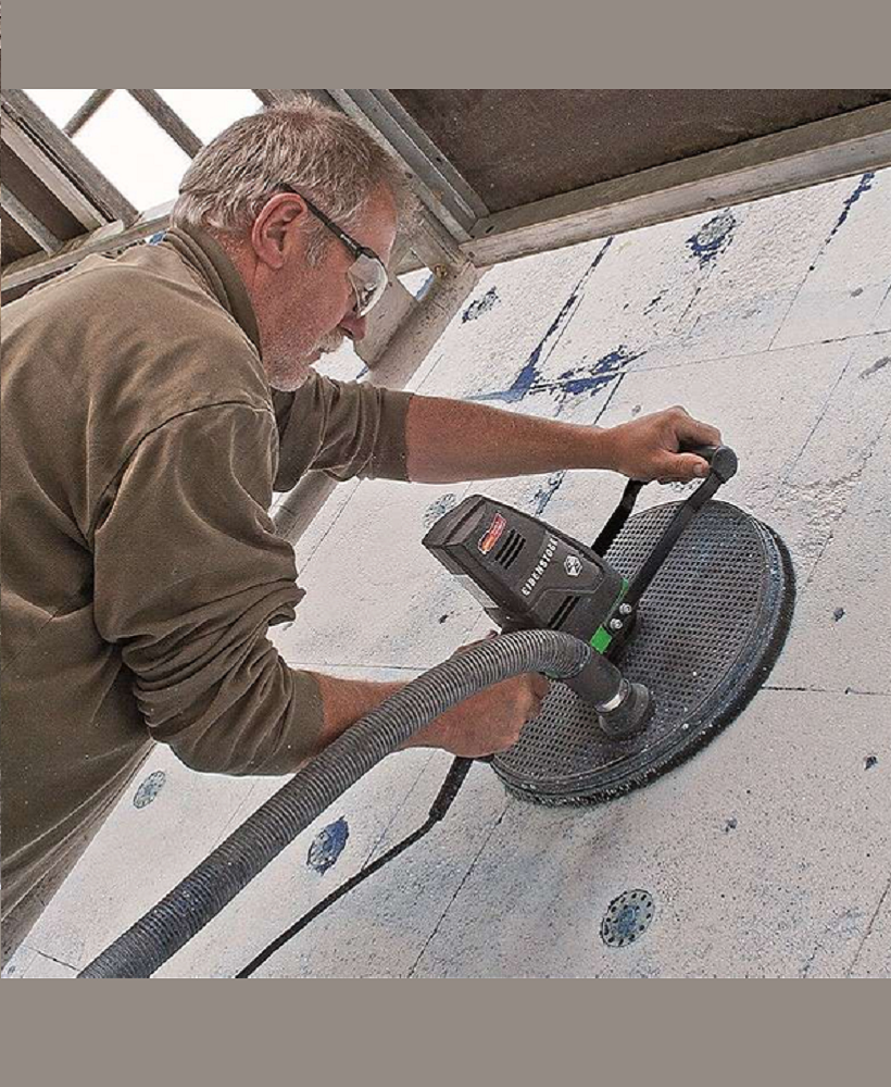 Ponceuse ITE spéciale isolation thermique éxtérieur